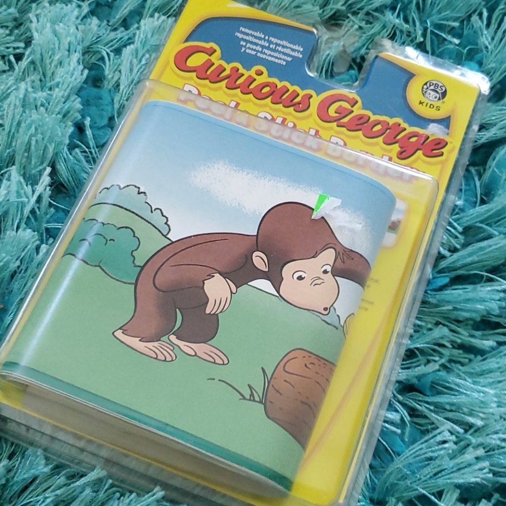nip curious George peel & stick border 15 ft
